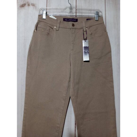 Gloria Vanderbilt Jeans Ladies 4 Tan‎ Amanda - Picture 3 of 7